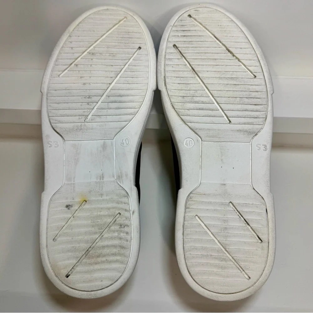 VALENTINO BY MARIO VALENTINO Febo Sauvage Pt. Leather Sneakers Men 7 Women 8.5 - Picture 8 of 16